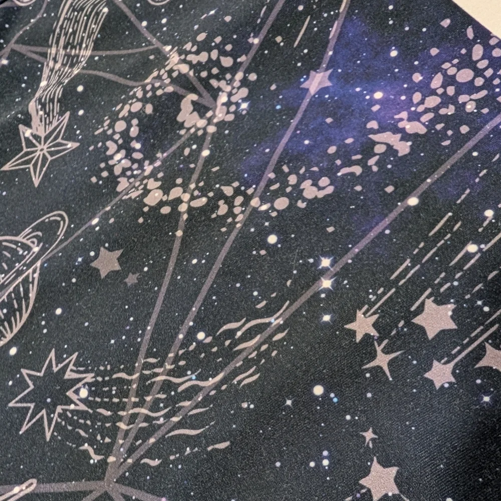 CELESTIAL GALAXY Destira Gymnastics Dance Leotard Extra Large MOON PHASE Zodiac - Picture 4 of 6
